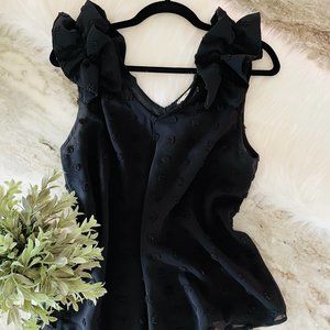 Entro Ruffle Sleeve Blouse